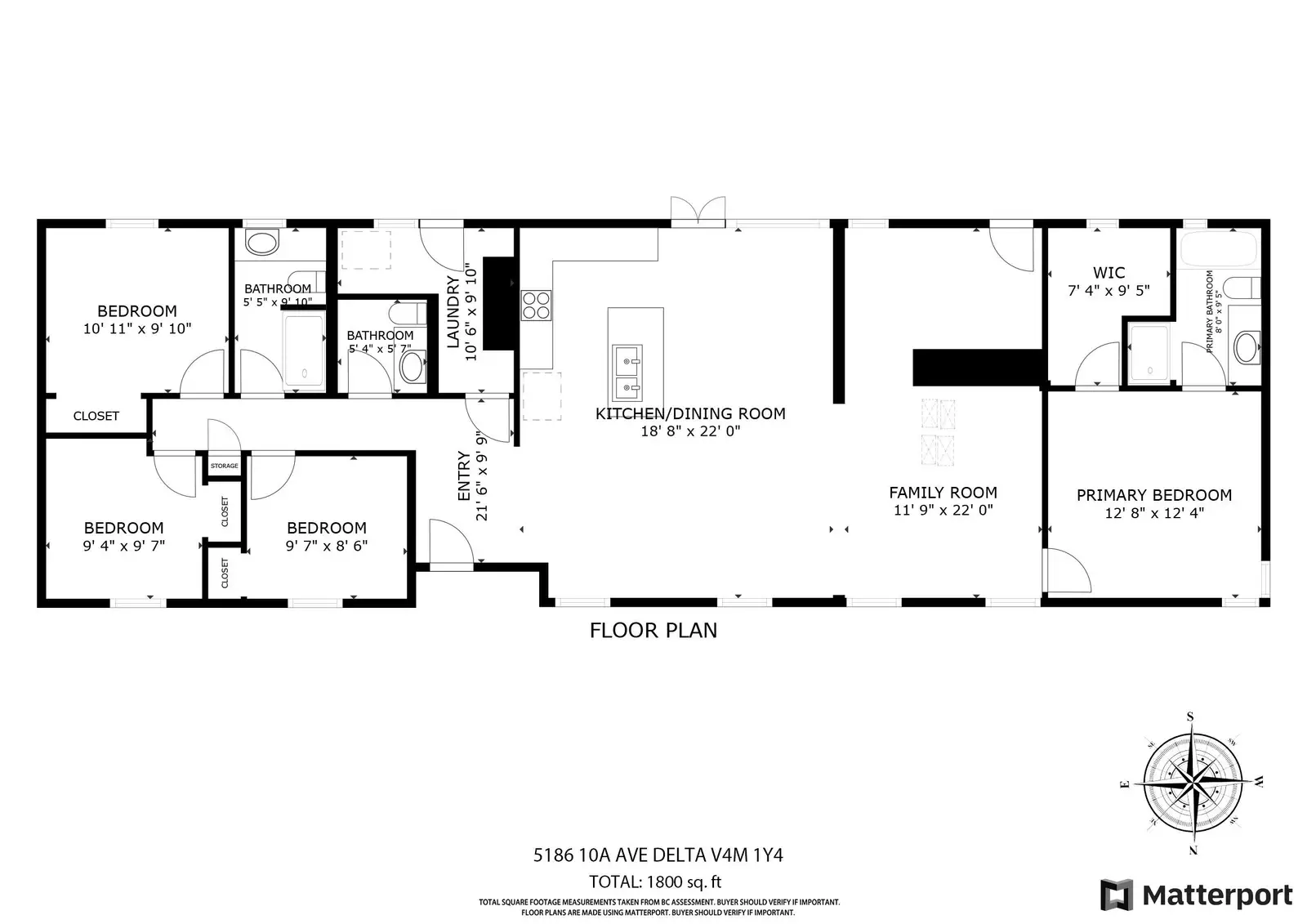 5186 10A AVENUE, Delta BC V4M 1Y4