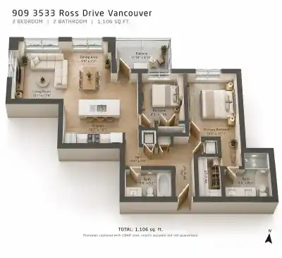 909 3533 ROSA DRIVE, Vancouver BC V6S 0L3